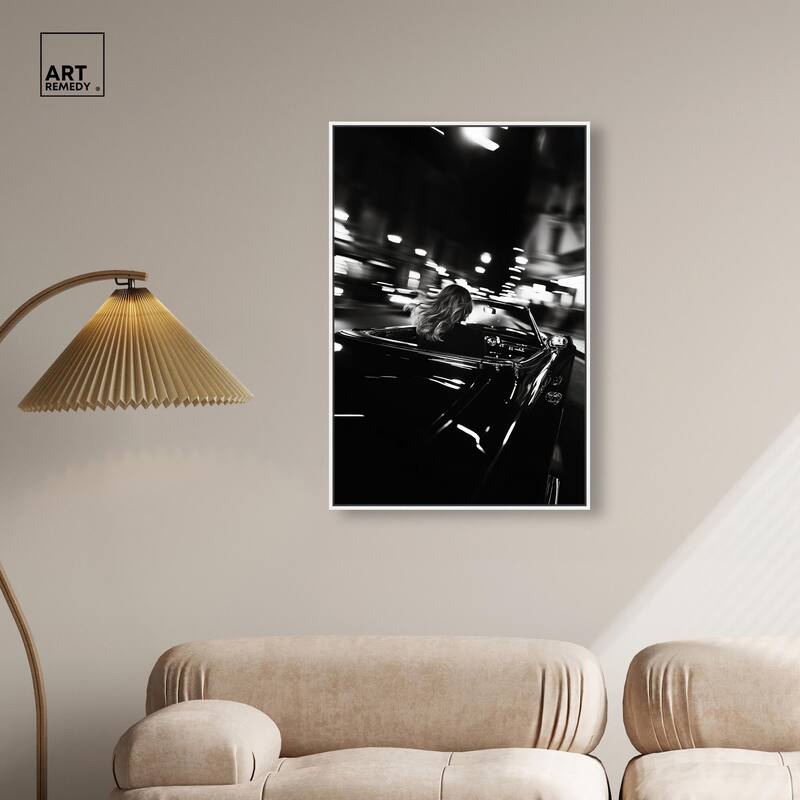 Night Ride Rhapsody Canvas by Art Remedy