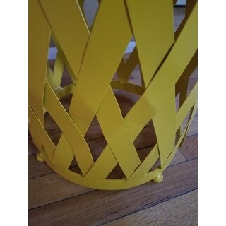 Selen Outdoor 12-inch Lattice Side Table by Christopher Knight Home