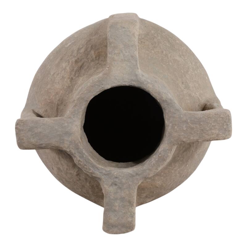 Pottery Handle Vase Modern Sleek Lightweight Versatile Design