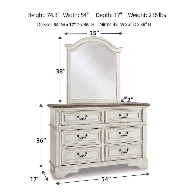 Realyn Dresser and Mirror