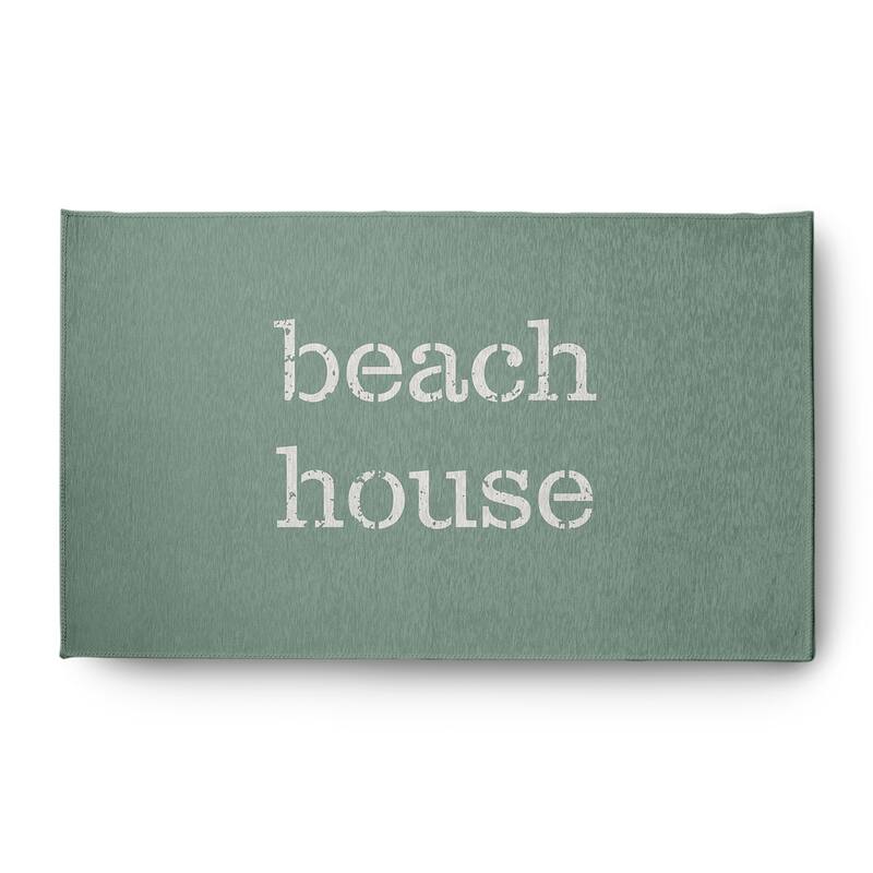 Beach House Nautical Indoor/Outdoor Rug - Sage - 3' x 5'