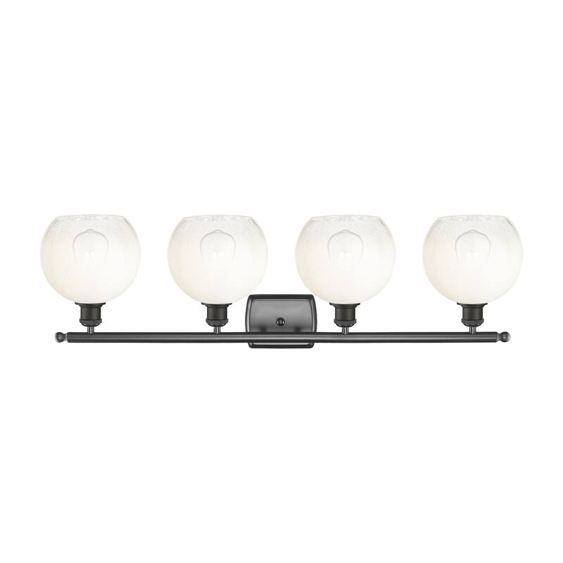 Innovations Lighting Endless Possibilities Ballston - Brookhaven Globe - 4 Light 38" Bath Vanity Light