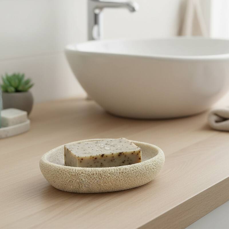 Stylish Sea Sponge Inspired Bathroom Accessory Set - Soap Dish Only
