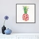 preview thumbnail 6 of 16, iCanvas "Tropical Fun Pineapple I" by Courtney Prahl Framed
