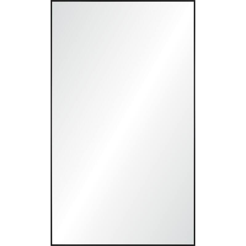 Renwil Keene Framed Matte Black Mirror - Large