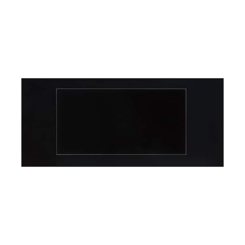 Ameena Contemporary 47-inch Glass Top Sofa Table by Furniture of America
