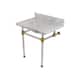 Option Carrara Marble / Brushed Brass