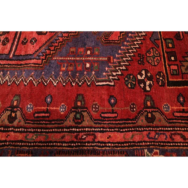 ECARPETGALLERY Hand-knotted Andelz Red Wool Rug - 4'1 x 6'8