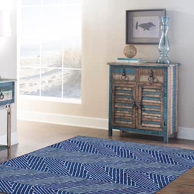 Fuller Machine Washable Geometric Area Rug