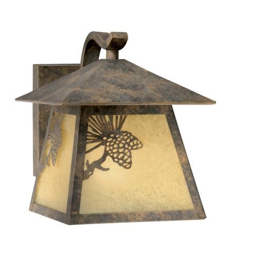 Vaxcel Lighting OW50573 Whitebark 1 Light Outdoor Wall Sconce - 8 Inches Wide