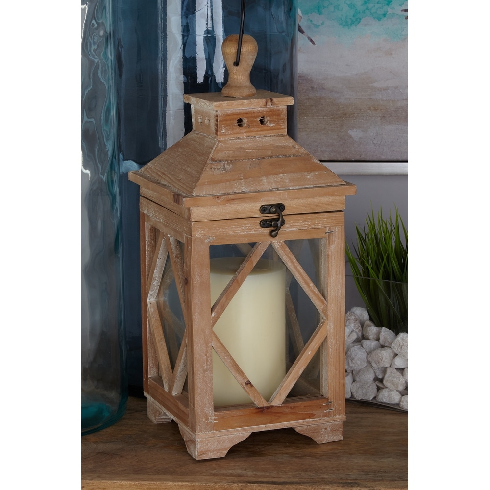 Hooven Indoor Mango Wood Handcrafted Decorative Lantern by Christopher  Knight Home - Bed Bath & Beyond - 32765070