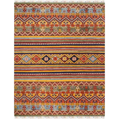 SAFAVIEH Hand-knotted Nomad Penelopia Southwestern Tribal Wool Rug