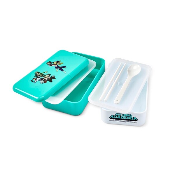 mint green lunch box