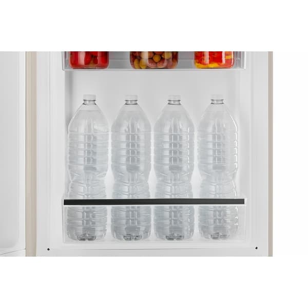 iio 10 Cu. ft. Retro Refrigerator with Freezerette in Frost White
