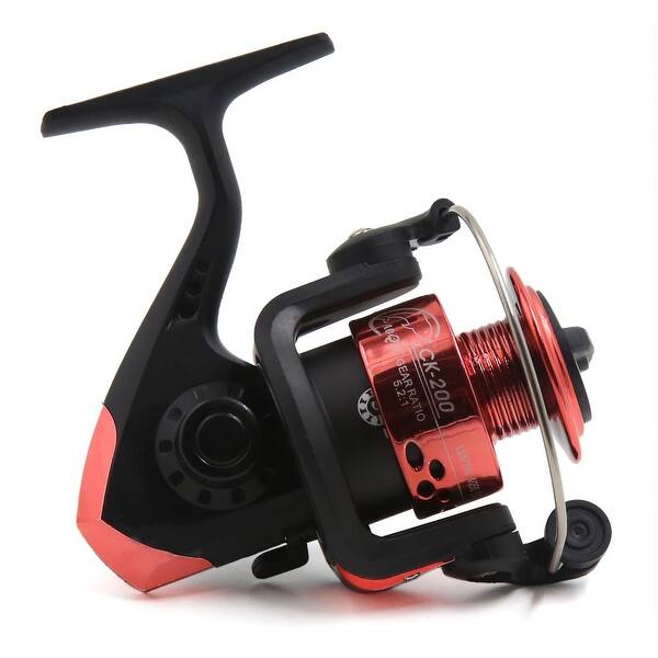 Unique Bargains CK200 5.2:1 Gear Ratio 3 Ball Bearings Spinning Reel Fishing Reel Red Black - Bed Bath & Beyond - 18435280 Unique Bargains CK200 5.2:1 Gear Ratio 3 Ball Bearings Spinning Reel Fishing Reel Red Black - Bed Bath & Beyond - 18435280
