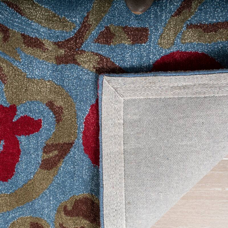 SAFAVIEH Handmade Soho Momoko Floral N.Z. Wool Rug