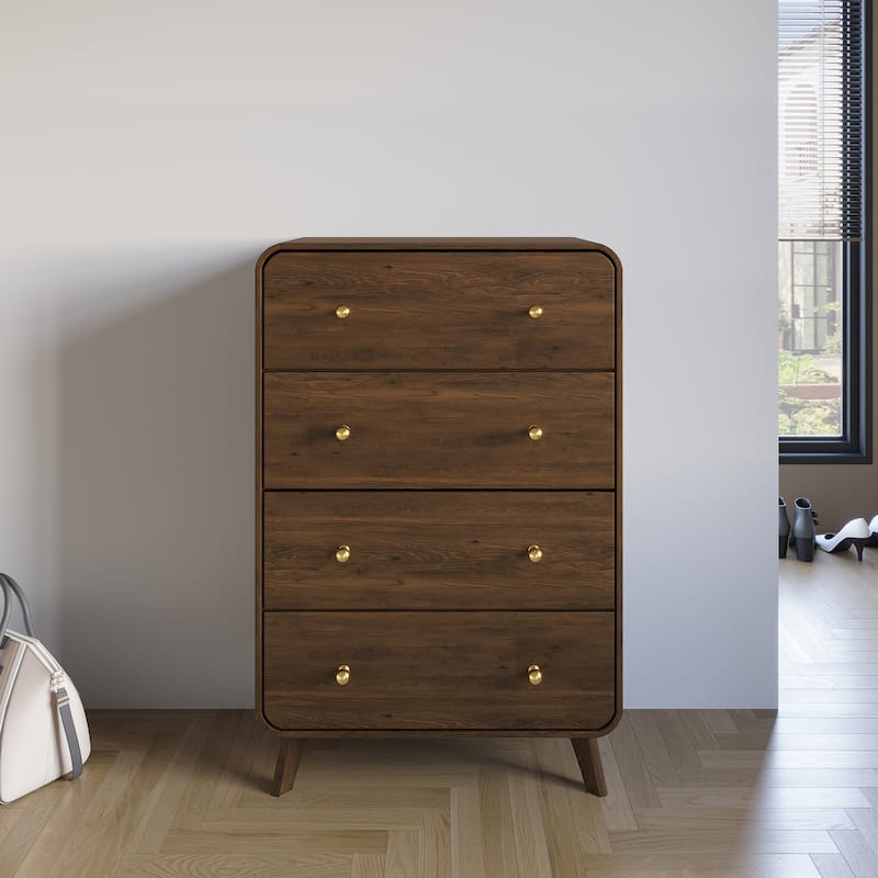 CraftPorch Contemporary 4-Drawers Chest