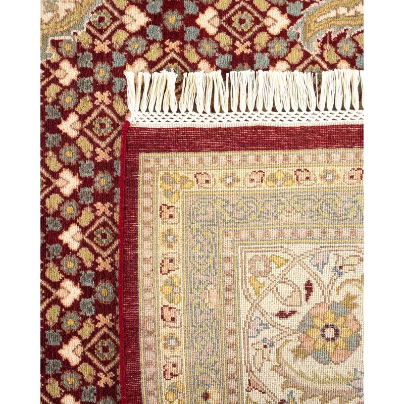 Overton Hand Knotted Wool Vintage Inspired Traditional Mogul Re Area Rug - 9 x 12