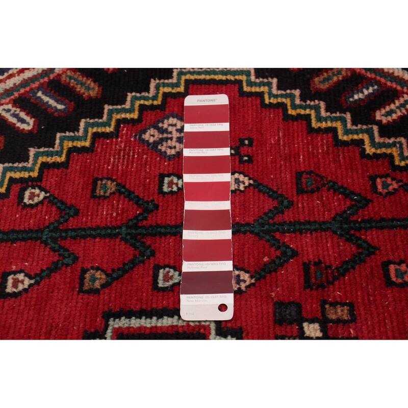 ECARPETGALLERY Hand-knotted Anadol Red Wool Rug - 4'0 x 10'10