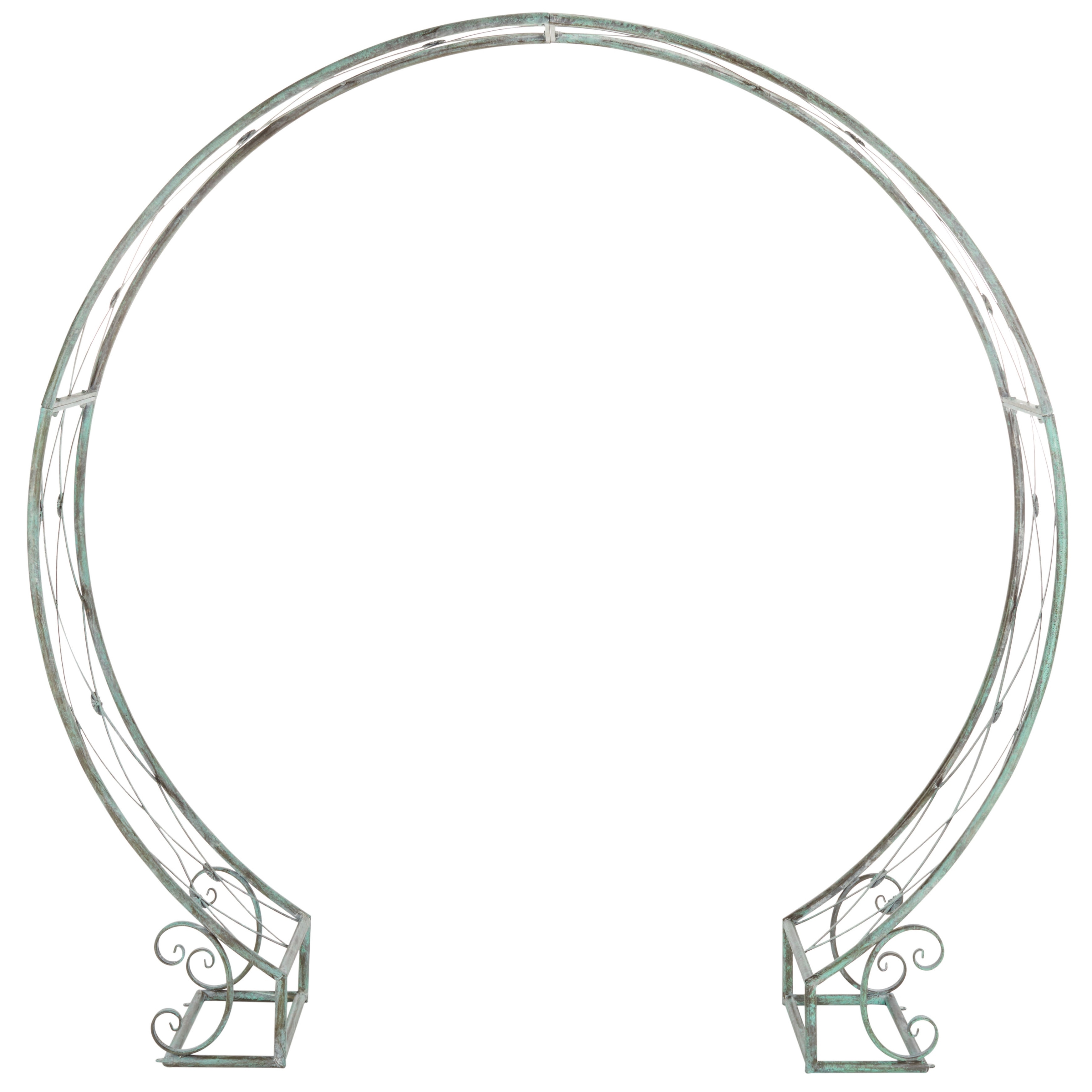 SAFAVIEH Outdoor Melanya 83" Moon Gateway