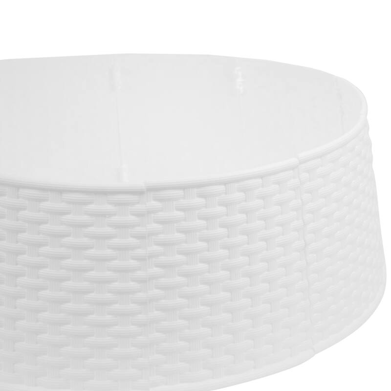 25.5" Rattan Pattern Large Christmas Tree Collar