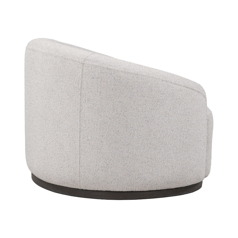 Classic Home Beverly Boucle Swivel Accent Chair