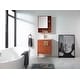 preview thumbnail 48 of 54, 24-inch Modern Bathroom Vanity Set w/ Vitreous China Sink Top