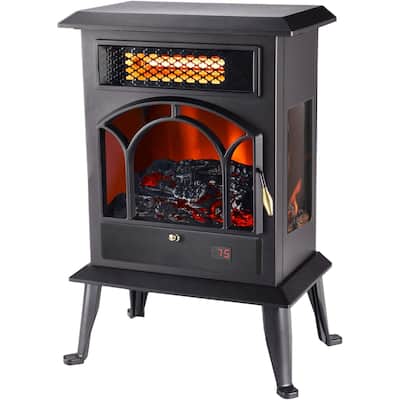LifeSmart/ 3 Sided Infrared Top Vent Stove Heater