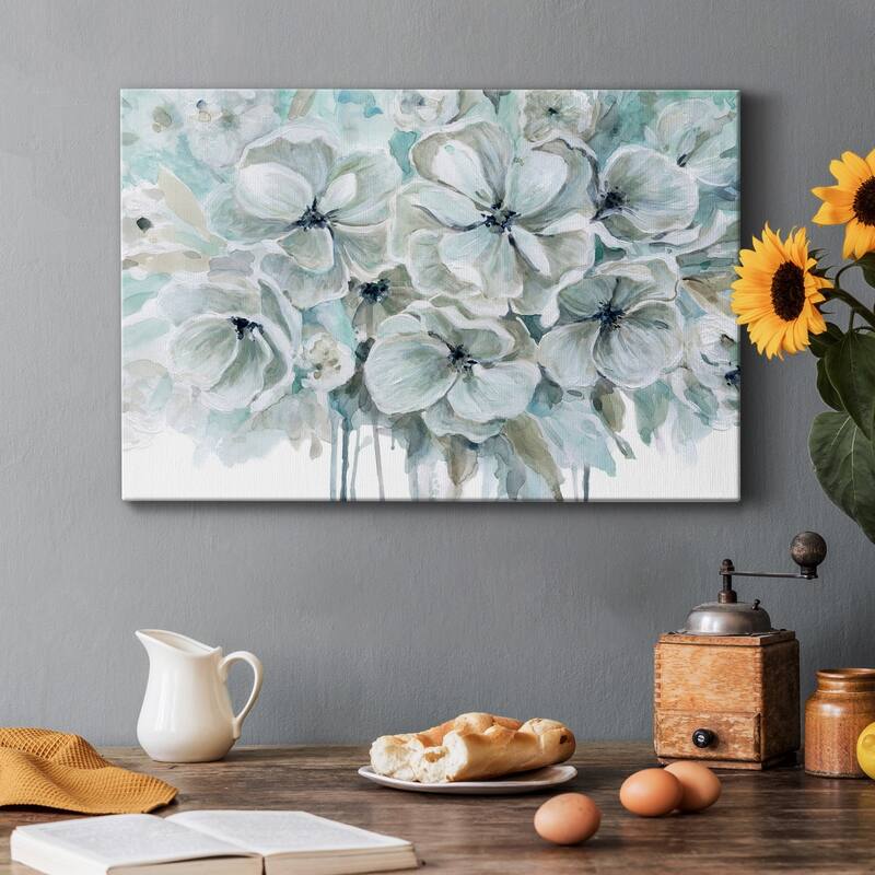 Teal Harmony I Premium Gallery Wrapped Canvas - Ready to Hang