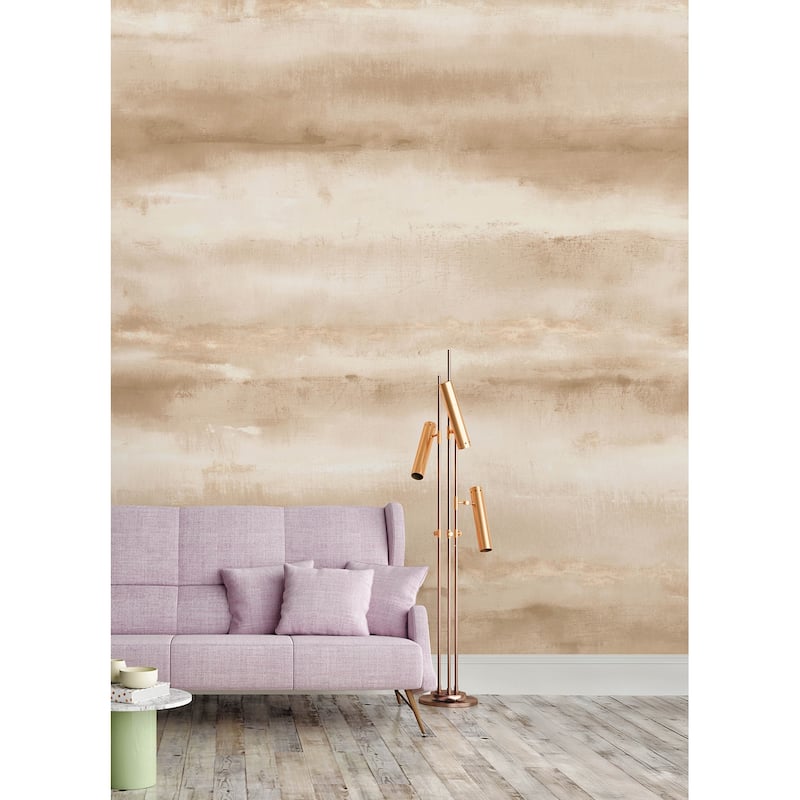 A-Street Prints Aveline Neutral Wall Mural