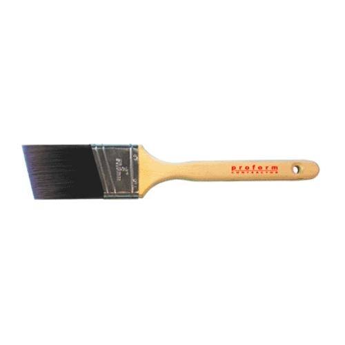 slide 1 of 1, Proform C1.5AS Angled Cut PBT Paint Brush, Black Bristle, 1.5"