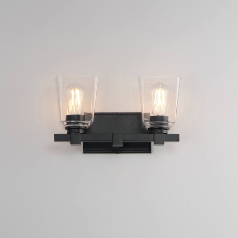 Maxim 21382 Cubos 2 Light 8" Tall Wall Sconce