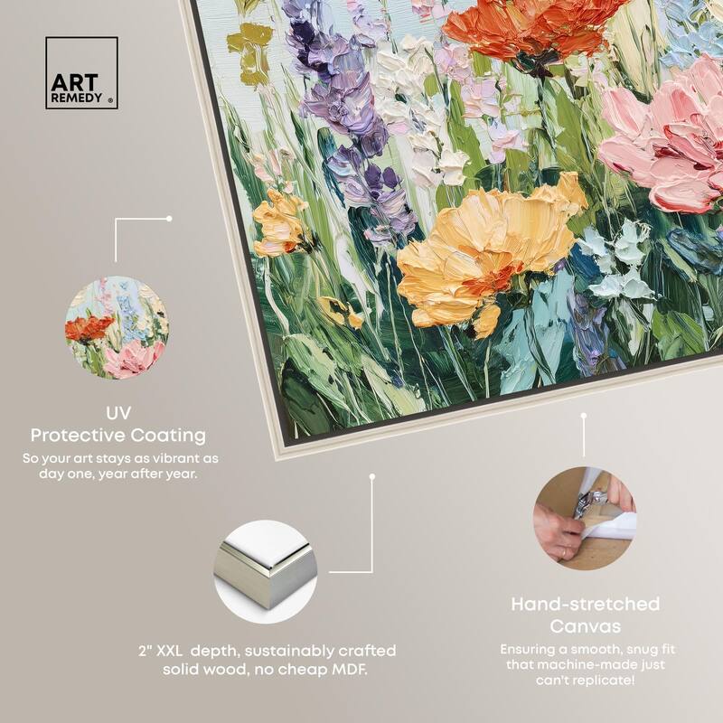 Summer Abundance III Canvas by Art Remedy