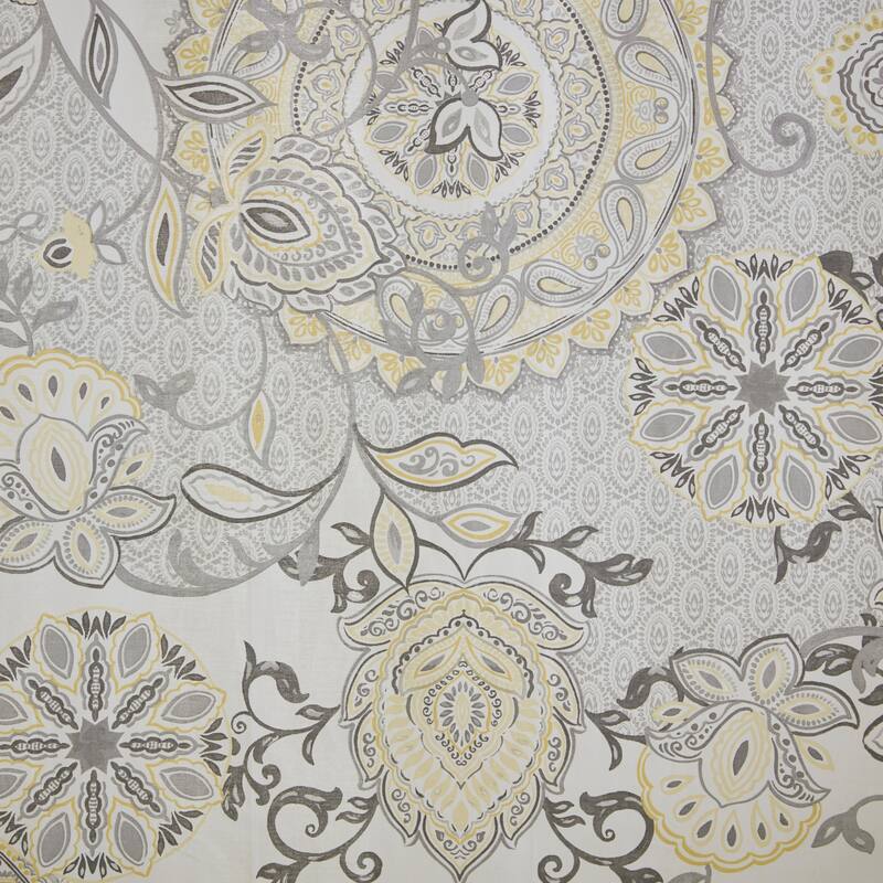 Madison Park Loleta Printed Cotton Shower Curtain