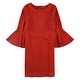 preview thumbnail 6 of 4, Alfani Womens Lasercut Sheath Dress