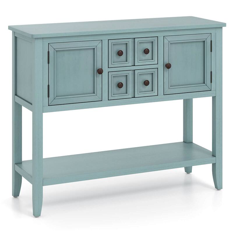 Costway Buffet Sideboard Cabinet Entryway Console Table with 2 Doors - See Details