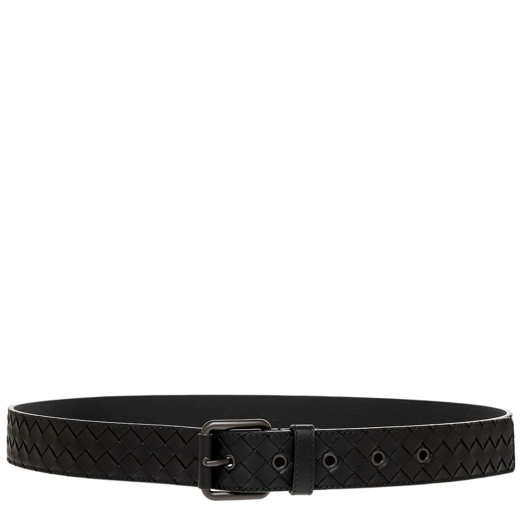 Bottega Veneta Men's Intrecciato Belt