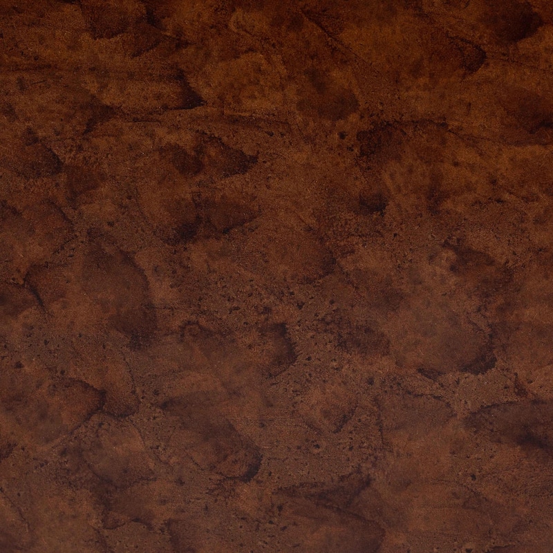 Daemyn Marbled Tortoise Natural Rattan Nightstand - Handcrafted Wicker Bedside Table with Drawer and Open Shelving