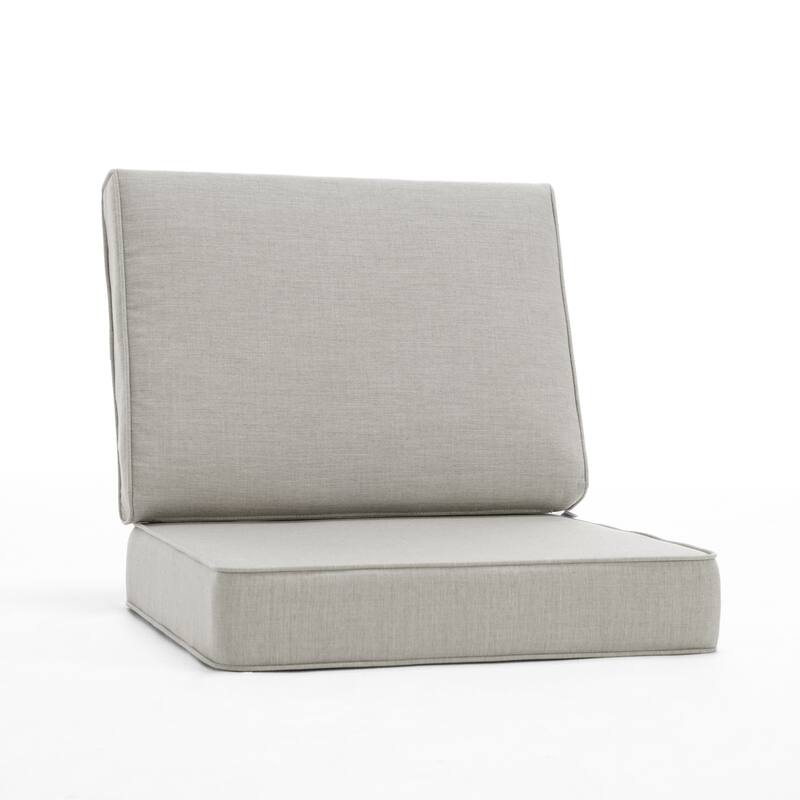 Sunbrella 24"x23"x5" Thick Cushion Outdoor Deep Seat/Back Cushion