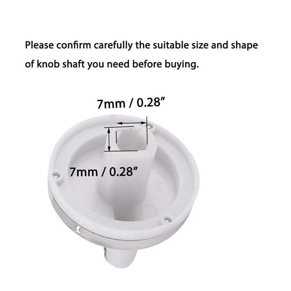 3 Pcs Water Heater Knob Replacement Hot Water Heater Oven Knob White Silver  Tone - White,Silver Tone - On Sale - Bed Bath u0026 Beyond - 35610714