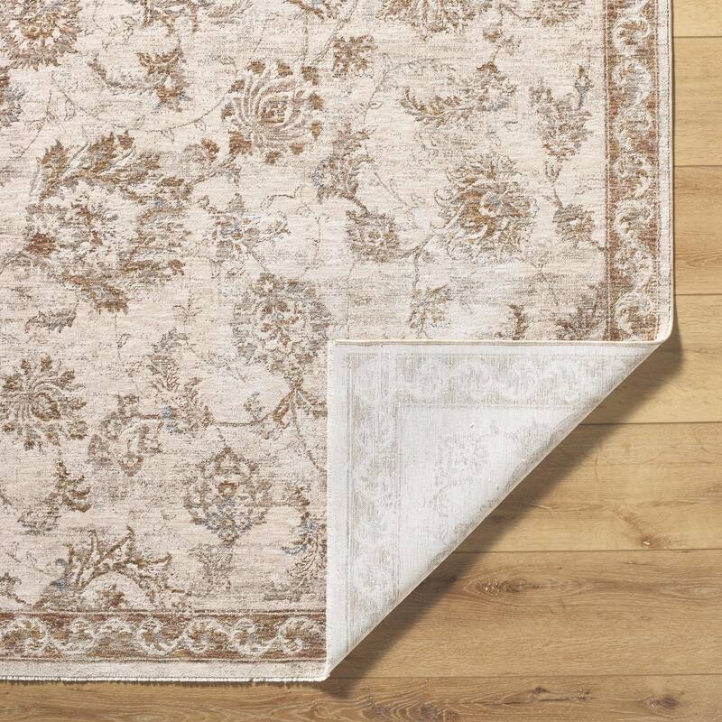 Livabliss Da Vinci Traditional Medallion Area Rug