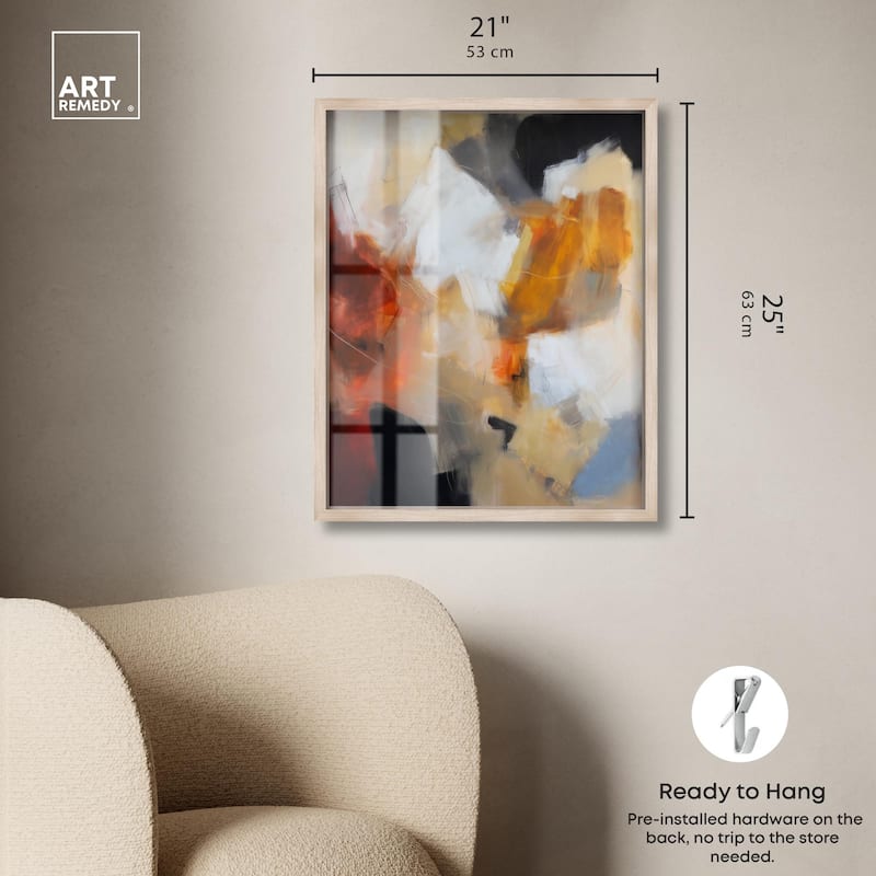 Earth and Fire I Shadowbox by Art Remedy