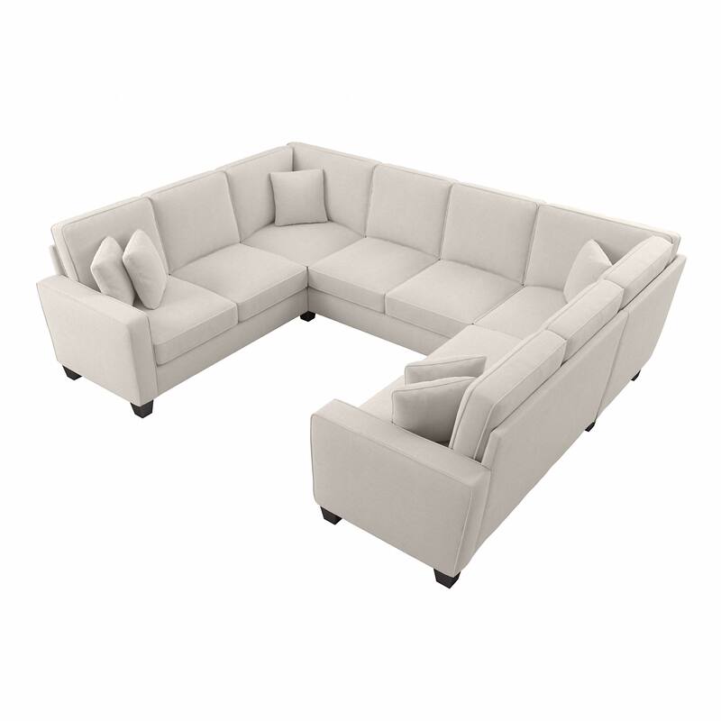Stockton 113W U Shaped Sectional Couch by Bush Furniture On Sale