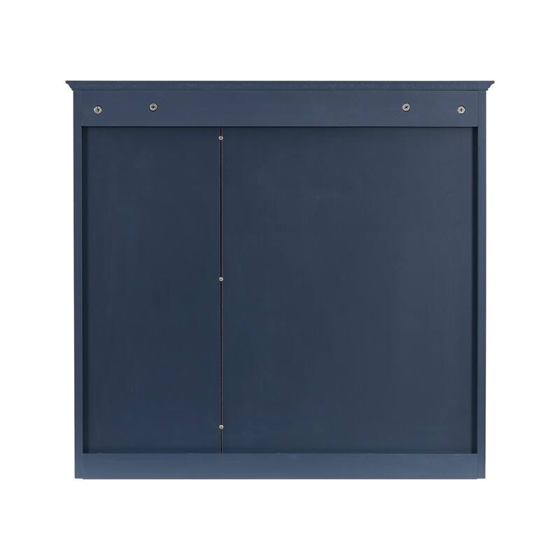 Roomfitters 30'' x 28'' Wall Mounted Bathroom Storage Cabinet with Mirror, Modern Medicine Cabinet with 3 Open Shelves