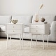 preview thumbnail 80 of 82, Nathan James Harper 2-Drawer Mid-Century Side Table