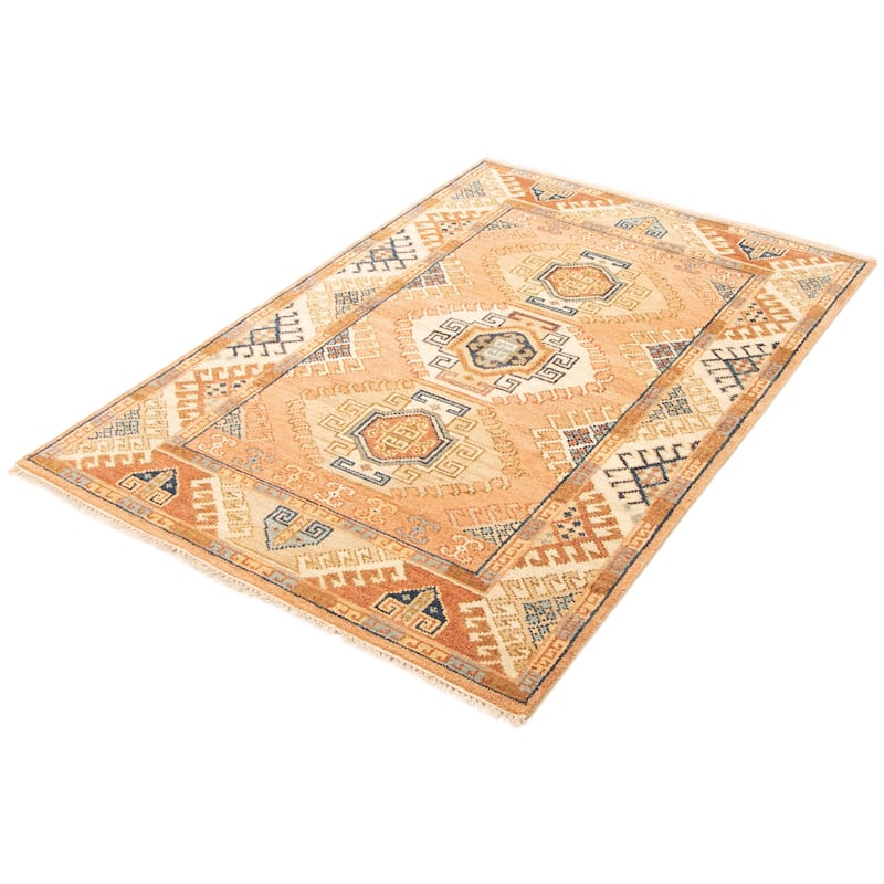 ECARPETGALLERY Hand-knotted Jules Serapi Copper Wool Rug - 5'4 x 8'0