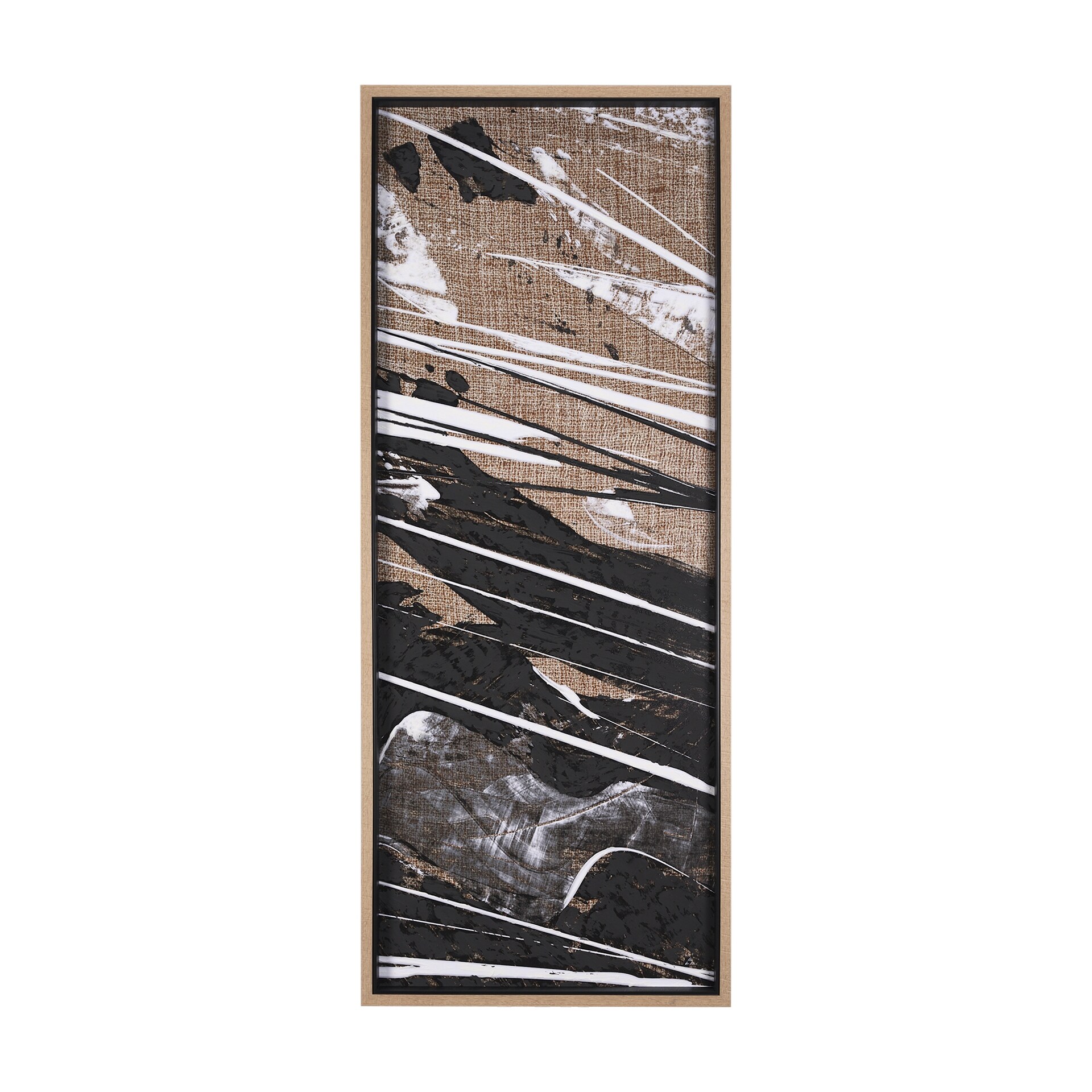 Meshy I by Mercana Studio a Hand Embellished Textured Framed Art Print
