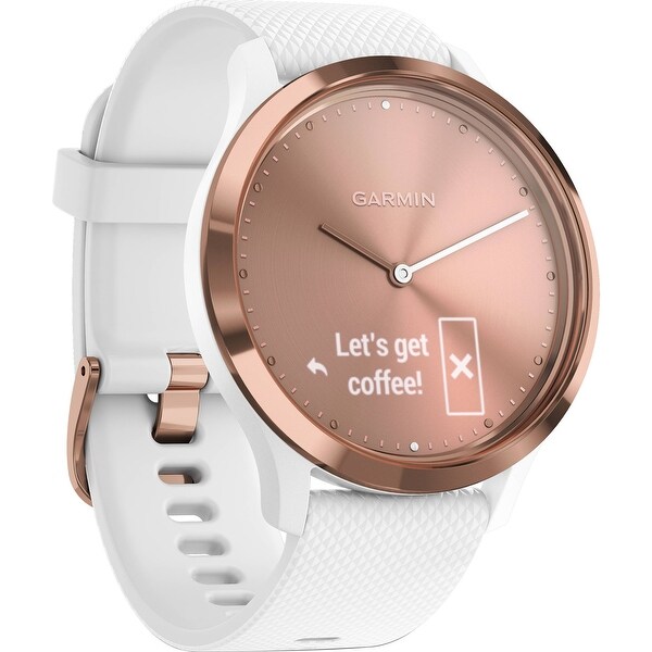 garmin grey and rose gold