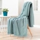 preview thumbnail 25 of 39, Chanasya Cable Knit Throw Blanket With Reversible Sherpa