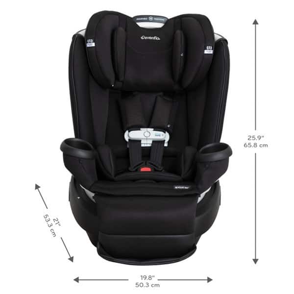 Gold Revolve360 Extend All-in-One Rotational Car Seat with SensorSafe